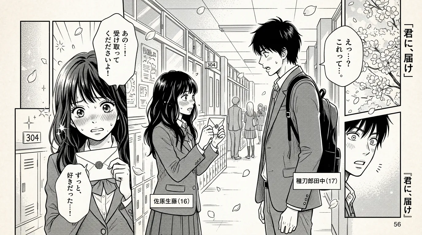 Raw Japanese manga page before AI translation