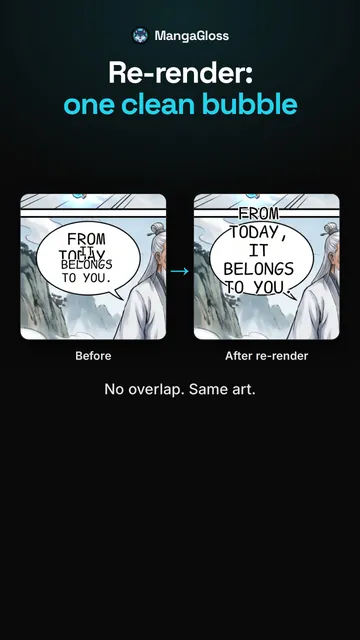 Overlapping text after manga translation? Merge the regions
